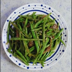 腊肠炒四季豆 ,腊肠炒四季豆 怎么做,家常菜,小吃教程,家常菜,家常菜做法,小吃培训,腊肠炒四季豆 的做法,