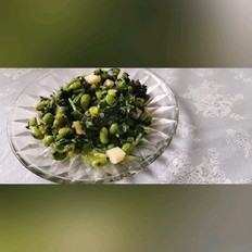 萝卜菜炒毛豆 ,萝卜菜炒毛豆 怎么做,家常菜,小吃教程,家常菜,家常菜做法,小吃培训,萝卜菜炒毛豆 的做法,