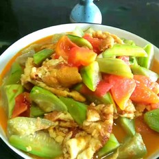 丝瓜番茄炒蛋 ,丝瓜番茄炒蛋 怎么做,家常菜,小吃教程,家常菜,家常菜做法,小吃培训,丝瓜番茄炒蛋 的做法,