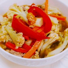 西红柿焖菜花 ,西红柿焖菜花 怎么做,家常菜,小吃教程,家常菜,家常菜做法,小吃培训,西红柿焖菜花 的做法,