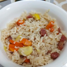 板栗腊肉饭 ,板栗腊肉饭 怎么做,家常菜,小吃教程,家常菜,家常菜做法,小吃培训,板栗腊肉饭 的做法,