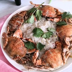 螃蟹粉丝煲 ,螃蟹粉丝煲 怎么做,家常菜,小吃教程,家常菜,家常菜做法,小吃培训,螃蟹粉丝煲 的做法,