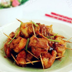 牙签香鸡块 ,牙签香鸡块 怎么做,家常菜,小吃教程,家常菜,家常菜做法,小吃培训,牙签香鸡块 的做法,