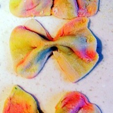 五彩蝴蝶面 ,五彩蝴蝶面 怎么做,家常菜,小吃教程,家常菜,家常菜做法,小吃培训,五彩蝴蝶面 的做法,