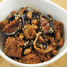 四喜烤麸 ,四喜烤麸 怎么做,家常菜,小吃教程,家常菜,家常菜做法,小吃培训,四喜烤麸 的做法,