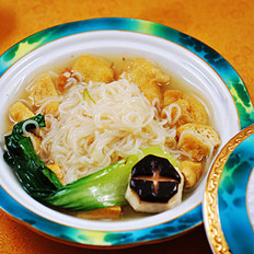 海鲜汁米粉豆泡丁菜羹 ,海鲜汁米粉豆泡丁菜羹 怎么做,家常菜,小吃教程,家常菜,家常菜做法,小吃培训,海鲜汁米粉豆泡丁菜羹 的做法,