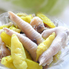 野山椒泡凤爪 ,野山椒泡凤爪 怎么做,家常菜,小吃教程,家常菜,家常菜做法,小吃培训,野山椒泡凤爪 的做法,
