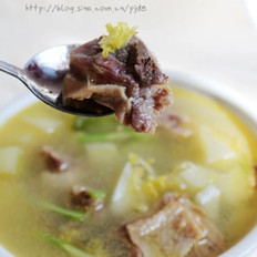 腊鸭腿炖萝卜 ,腊鸭腿炖萝卜 怎么做,家常菜,小吃教程,家常菜,家常菜做法,小吃培训,腊鸭腿炖萝卜 的做法,