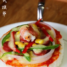 中式披萨   ,中式披萨   怎么做,家常菜,小吃教程,家常菜,家常菜做法,小吃培训,中式披萨   的做法,