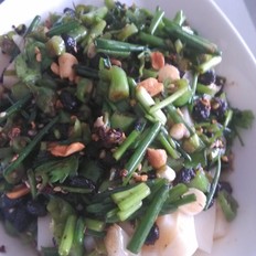 青椒豉香凉粉 ,青椒豉香凉粉 怎么做,凉菜,小吃教程,家常菜,家常菜做法,小吃培训,青椒豉香凉粉 的做法,