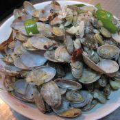 辣炒蚬子 ,辣炒蚬子 怎么做,海鲜,小吃教程,家常菜,家常菜做法,小吃培训,辣炒蚬子 的做法,