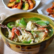 梭子蟹茄片汤 ,梭子蟹茄片汤 怎么做,海鲜,小吃教程,家常菜,家常菜做法,小吃培训,梭子蟹茄片汤 的做法,