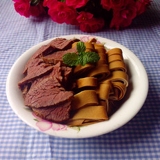 卤牛肉和豆皮 ,卤牛肉和豆皮 怎么做,凉菜,小吃教程,家常菜,家常菜做法,小吃培训,卤牛肉和豆皮 的做法,