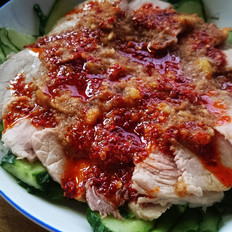 蒜泥白肉 ,蒜泥白肉 怎么做,凉菜,小吃教程,家常菜,家常菜做法,小吃培训,蒜泥白肉 的做法,