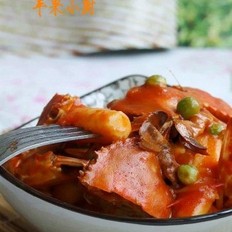 茄汁年糕蟹 ,茄汁年糕蟹 怎么做,海鲜,小吃教程,家常菜,家常菜做法,小吃培训,茄汁年糕蟹 的做法,