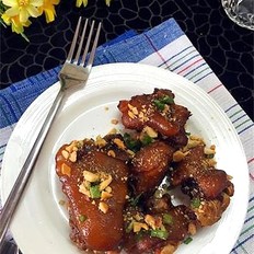 香炸猪蹄 ,香炸猪蹄 怎么做,热菜,小吃教程,家常菜,家常菜做法,小吃培训,香炸猪蹄 的做法,