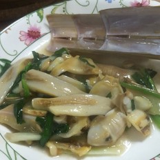 葱姜竹蛏王 ,葱姜竹蛏王 怎么做,热菜,小吃教程,家常菜,家常菜做法,小吃培训,葱姜竹蛏王 的做法,