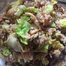 香菇炒饭 ,香菇炒饭 怎么做,热菜,小吃教程,家常菜,家常菜做法,小吃培训,香菇炒饭 的做法,