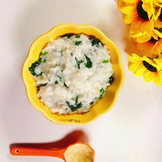 海米菠菜粥  宝宝健康食谱 ,海米菠菜粥  宝宝健康食谱 怎么做,汤粥,小吃教程,家常菜,家常菜做法,小吃培训,海米菠菜粥  宝宝健康食谱 的做法,