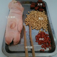 黄豆猪蹄汤 ,黄豆猪蹄汤 怎么做,汤粥,小吃教程,家常菜,家常菜做法,小吃培训,黄豆猪蹄汤 的做法,