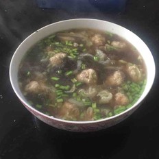 海味肉丸汤 ,海味肉丸汤 怎么做,汤粥,小吃教程,家常菜,家常菜做法,小吃培训,海味肉丸汤 的做法,