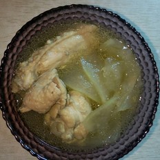 冬瓜鸡肉汤 ,冬瓜鸡肉汤 怎么做,汤粥,小吃教程,家常菜,家常菜做法,小吃培训,冬瓜鸡肉汤 的做法,