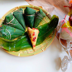 小米红豆粽子 ,小米红豆粽子 怎么做,甜品点心,小吃教程,家常菜,家常菜做法,小吃培训,小米红豆粽子 的做法,