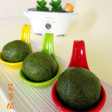 艾草糍粑 ,艾草糍粑 怎么做,甜品点心,小吃教程,家常菜,家常菜做法,小吃培训,艾草糍粑 的做法,