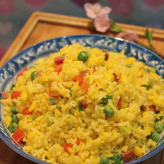 黄金蛋炒饭 ,黄金蛋炒饭 怎么做,糕点主食,小吃教程,家常菜,家常菜做法,小吃培训,黄金蛋炒饭 的做法,