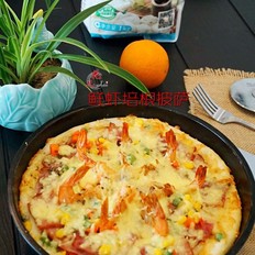 鲜虾培根披萨 ,鲜虾培根披萨 怎么做,糕点主食,小吃教程,家常菜,家常菜做法,小吃培训,鲜虾培根披萨 的做法,