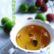 茉莉蜂蜜冷泡茶 ,茉莉蜂蜜冷泡茶 怎么做,饮品,小吃教程,家常菜,家常菜做法,小吃培训,茉莉蜂蜜冷泡茶 的做法,