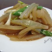 烧萝卜条 ,烧萝卜条 怎么做,闽菜,小吃教程,家常菜,家常菜做法,小吃培训,烧萝卜条 的做法,