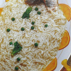 银丝鱼脍 ,银丝鱼脍 怎么做,豫菜,小吃教程,家常菜,家常菜做法,小吃培训,银丝鱼脍 的做法,