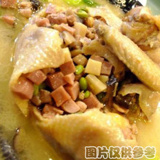 八宝布袋鸡 ,八宝布袋鸡 怎么做,豫菜,小吃教程,家常菜,家常菜做法,小吃培训,八宝布袋鸡 的做法,