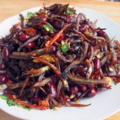 花生小鱼干 ,花生小鱼干 怎么做,韩国料理,小吃教程,家常菜,家常菜做法,小吃培训,花生小鱼干 的做法,