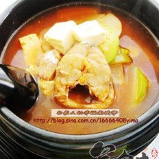 韩式鳕鱼豆腐锅 ,韩式鳕鱼豆腐锅 怎么做,韩国料理,小吃教程,家常菜,家常菜做法,小吃培训,韩式鳕鱼豆腐锅 的做法,