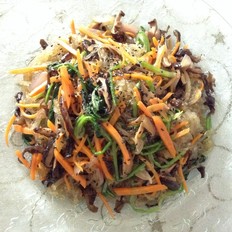 韩式凉拌杂菜 ,韩式凉拌杂菜 怎么做,韩国料理,小吃教程,家常菜,家常菜做法,小吃培训,韩式凉拌杂菜 的做法,