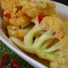 韩国花椰菜辣泡菜 ,韩国花椰菜辣泡菜 怎么做,韩国料理,小吃教程,家常菜,家常菜做法,小吃培训,韩国花椰菜辣泡菜 的做法,