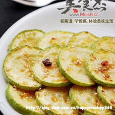 芝香椒油西葫芦 ,芝香椒油西葫芦 怎么做,韩国料理,小吃教程,家常菜,家常菜做法,小吃培训,芝香椒油西葫芦 的做法,