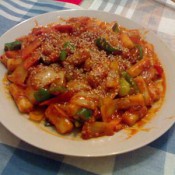 韩式炒米条 ,韩式炒米条 怎么做,韩国料理,小吃教程,家常菜,家常菜做法,小吃培训,韩式炒米条 的做法,