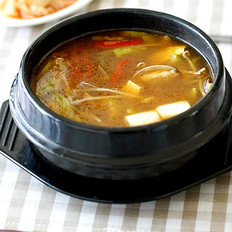 韩式大酱汤 ,韩式大酱汤 怎么做,韩国料理,小吃教程,家常菜,家常菜做法,小吃培训,韩式大酱汤 的做法,