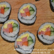 紫菜包饭 ,紫菜包饭 怎么做,韩国料理,小吃教程,家常菜,家常菜做法,小吃培训,紫菜包饭 的做法,