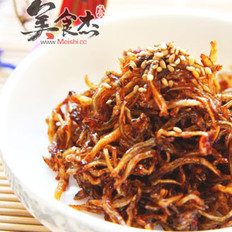 酱辣小银鱼 ,酱辣小银鱼 怎么做,韩国料理,小吃教程,家常菜,家常菜做法,小吃培训,酱辣小银鱼 的做法,