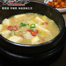 韩风大酱汤 ,韩风大酱汤 怎么做,韩国料理,小吃教程,家常菜,家常菜做法,小吃培训,韩风大酱汤 的做法,