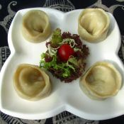 韩式泡菜蒸饺 ,韩式泡菜蒸饺 怎么做,韩国料理,小吃教程,家常菜,家常菜做法,小吃培训,韩式泡菜蒸饺 的做法,