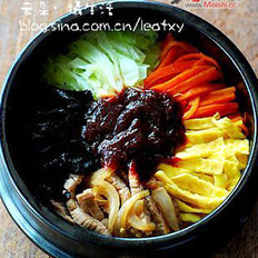 石锅拌饭 ,石锅拌饭 怎么做,韩国料理,小吃教程,家常菜,家常菜做法,小吃培训,石锅拌饭 的做法,