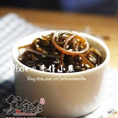 香菇昆布佃煮 ,香菇昆布佃煮 怎么做,日本料理,小吃教程,家常菜,家常菜做法,小吃培训,香菇昆布佃煮 的做法,