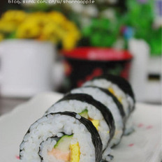 三文鱼紫菜包饭 ,三文鱼紫菜包饭 怎么做,日本料理,小吃教程,家常菜,家常菜做法,小吃培训,三文鱼紫菜包饭 的做法,