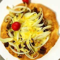 牛肉披萨（空气炸锅版） ,牛肉披萨（空气炸锅版） 怎么做,西餐面点,小吃教程,家常菜,家常菜做法,小吃培训,牛肉披萨（空气炸锅版） 的做法,