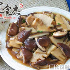 蚝油烧二冬 ,蚝油烧二冬 怎么做,美国家常菜,小吃教程,家常菜,家常菜做法,小吃培训,蚝油烧二冬 的做法,